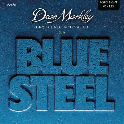DEAN MARKLEY BLUE STEEL BASS GUITAR STRINGS LIGHT 5STR 45-125