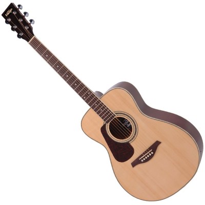 Vintage Guitars Lh-v300 Solid Top Nat