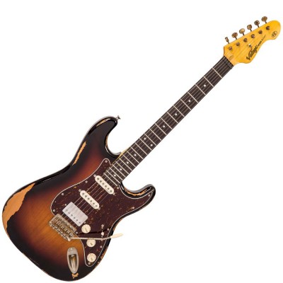 V6 Hss Icon Aged Gloss Relic Sunset Sunburst