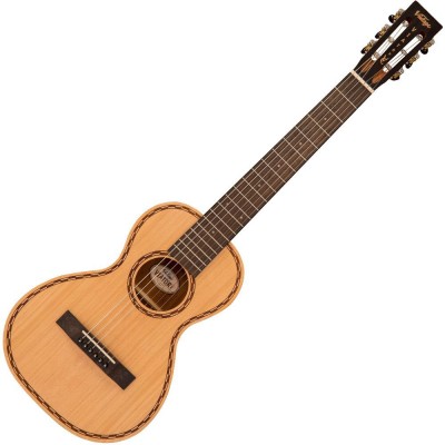 Vintage Guitars Vtr800vc Viator Travel Guitar By Paul Brett Nylon Strings Natural