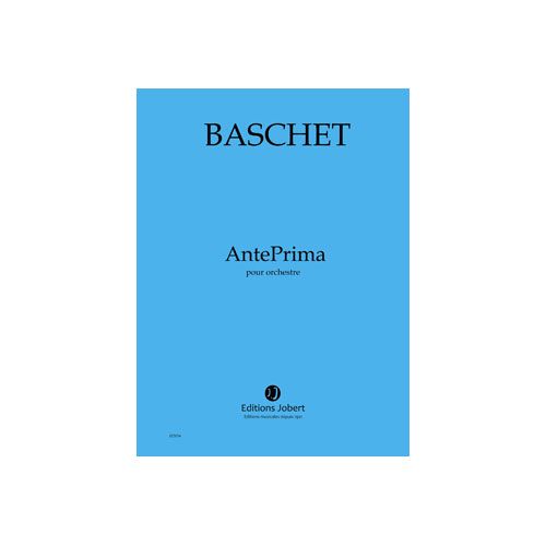 BASCHET FLORENCE - ANTEPRIMA - ORCHESTRE