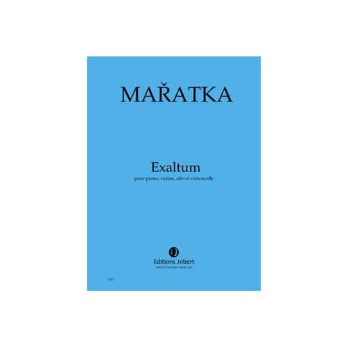 MARATKA - EXALTUM - PIANO, VIOLON, ALTO ET VIOLONCELLE