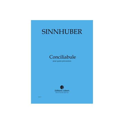 SINNHUBER - CONCILIABULE - 4 PERCUSSIONS