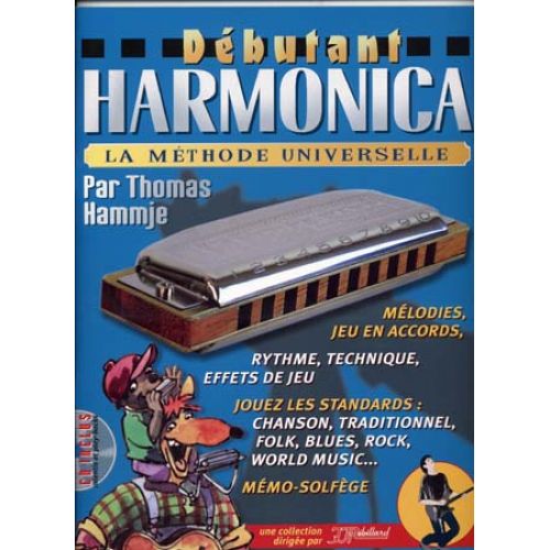 DEBUTANT HARMONICA REBILLARD + CD