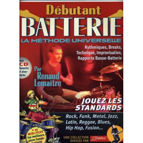 DEBUTANT BATTERIE REBILLARD + CD