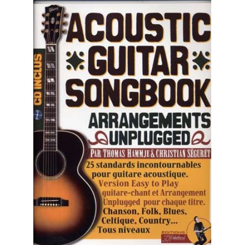 JJREBILLARD ACOUSTIC GUITAR SONGBOOK REBILLARD TAB + CD