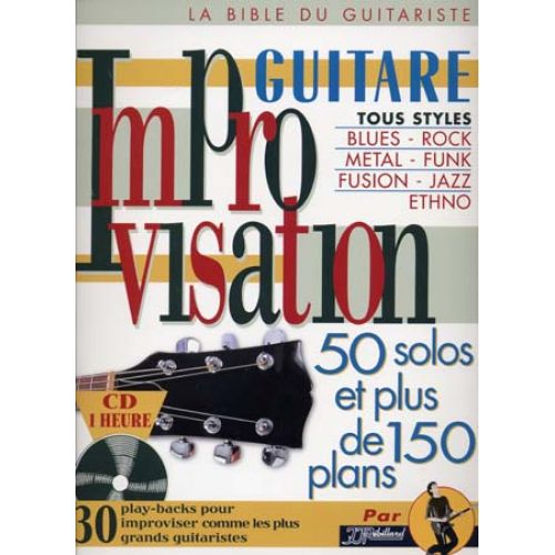 IMPROVISATION GUITARE + CD