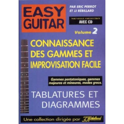 EASY GUITAR VOL.2 GAMMES ET IMPRO + CD 