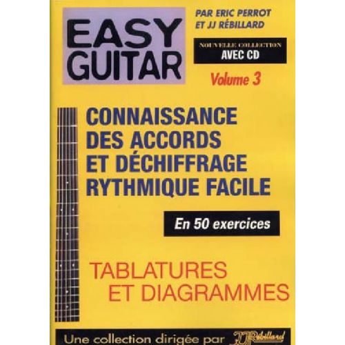 REBILLARD - EASY GUITAR VOL.3 + CD