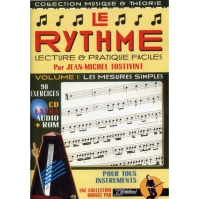 JJREBILLARD TOSTIVINT J.M. - LE RYTHME VOL.1 + CD