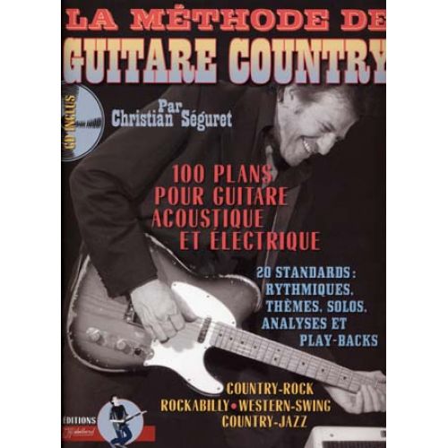 JJREBILLARD Seguret Christian - Guitare Country + CD