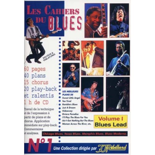 CAHIERS DU BLUES VOL.1 - BLUES LEAD + CD - GUITARE