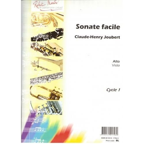 JOUBERT C.H. - SONATE FACILE