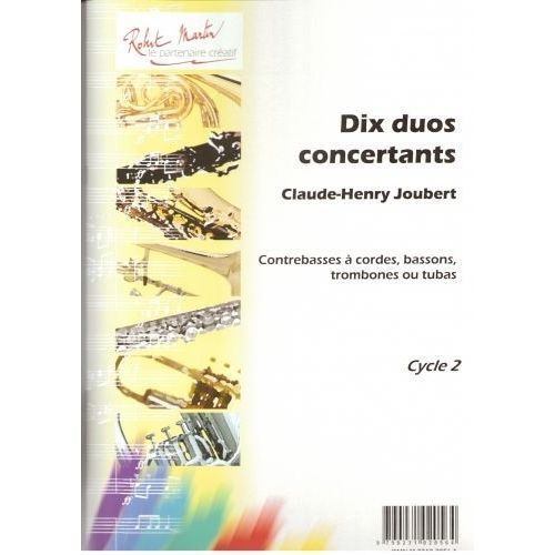 ROBERT MARTIN Joubert C.H. - Dix Duos Concertants