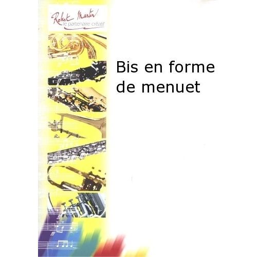 JOUBERT C.H. - BIS EN FORME DE MENUET