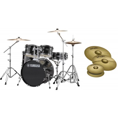 Rydeen 20 Black Glitter + HW680W + Paiste 101