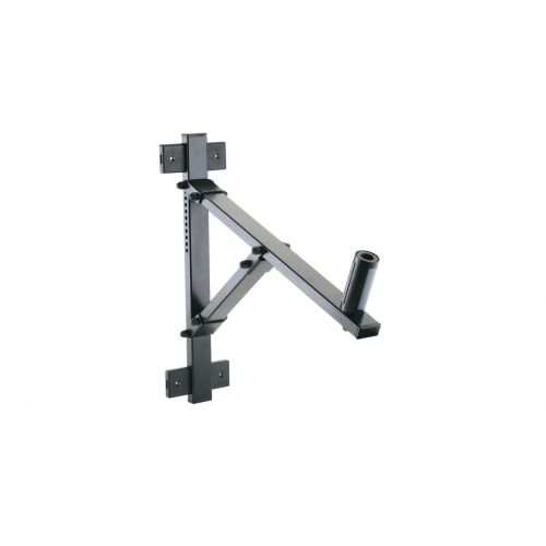K&M 24110-000-55 Support Mural Noir Pour Enceinte