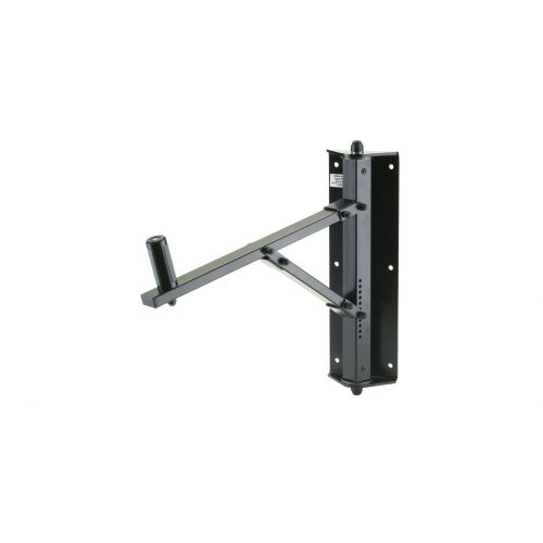 K&M 24120-000-55 SUPPORT MURAL NOIR POUR ENCEINTE