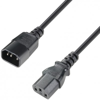 ADAM HALL IEC C13 x IEC C14 | 2 m
