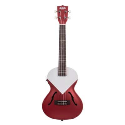 KA-JTE-CHRD-CASE CHICAGO RED ARCHTOP TENOR COMES WITH CASE