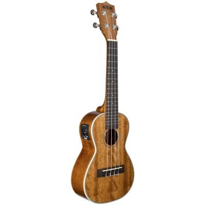 GLOSS MAHOGANY CONCERT ELECTRO-ACOUSTIQUE