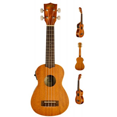 KALA SATIN MAHOGANY SOPRANO SOPRANO ELECTRO-ACOUSTIC
