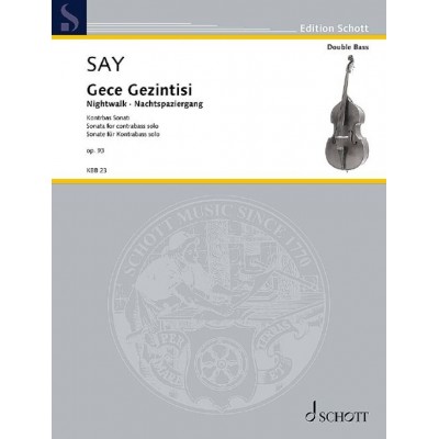SCHOTT Say Fazil - Gece Gezintisi - Contrebasse 