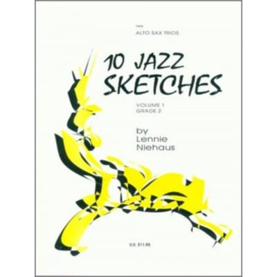  Niehaus L. - 10 Jazz Sketches - 3 Saxophones  