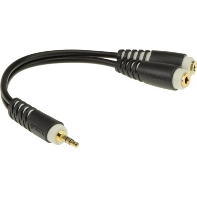 AYB-4 Adaptateur Y 20 CM Mini Jack - 2 Mini Jack F