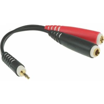 AYS-3 ADAPT Y STEREO 20 CM MINI JACK - JACK