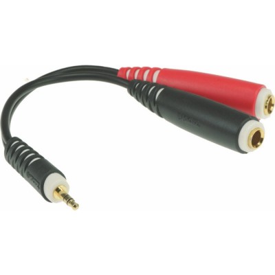 KLOTZ AYS-3 Adapt Y Stereo 20 CM Mini Jack - Jack