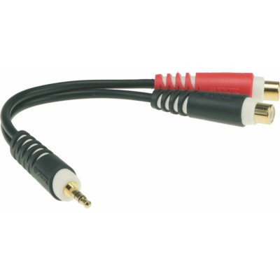 KLOTZ AYS-4 Adapt Y Stereo 20 CM Mini Jack - RCA