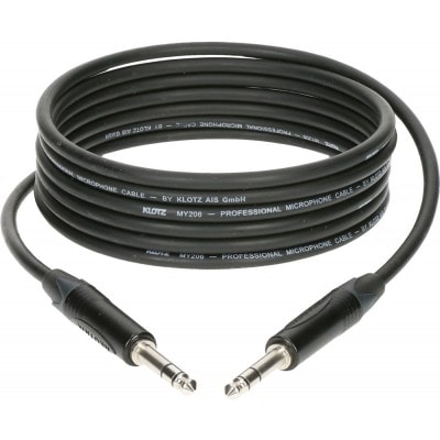 B4PP1 B-4 PRO AUDIO LEADS BLACK 15M