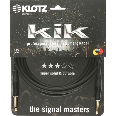 KIKKG PRO 6M BLACK STRAIGHT/STRAIGHT