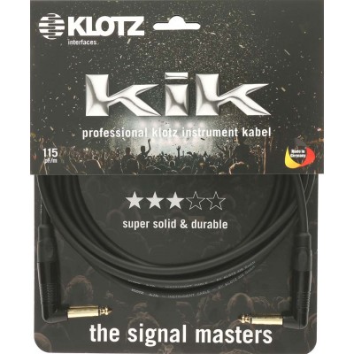 KLOTZ KIK INSTRUMENT CABLE 9M