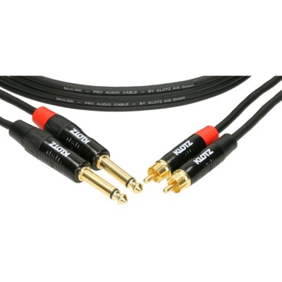 KLOTZ PRO TWINCABLE 1,5M