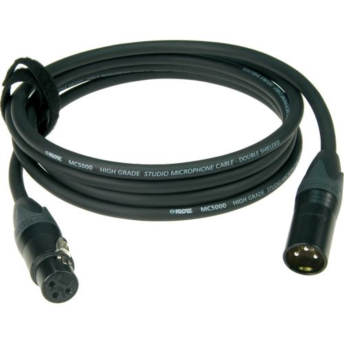 M5 10 M Cable Micro Haut de Gamme Noir