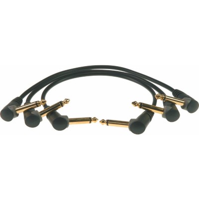 Lot 3 Cables Pedale 30CM Jack 2p.90/jack 2P.90 Or