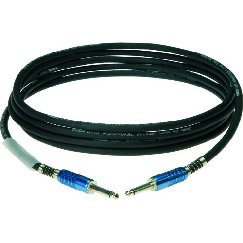 KLOTZ HAUT-parleur Superior 2 X 2,5 Mm Noir 3 M Jack Jack