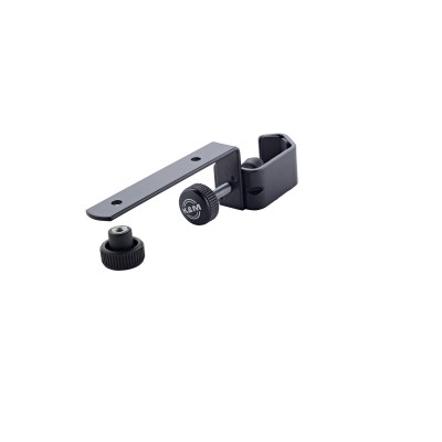 K&M 12210 SUPPORT UNIVERSEL AVEC VIS DE SERRAGE- NOIR