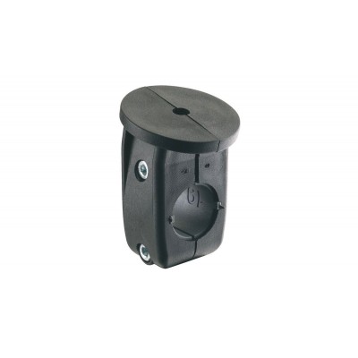 K&M 14301-000-55 ZWARTE CLAMP-ON KEGELSTANDAARD ADAPTER