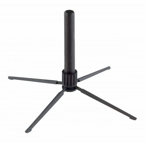 K&M STAND NOIR POUR FLUTE TRAVERSIERE