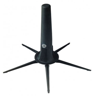 K&M Stand Noir Sax Soprano Droit 