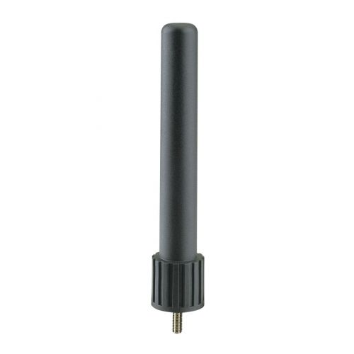 K&M 17788-005-55 Stand Noir Sans Embase Pour Flute Traversiere