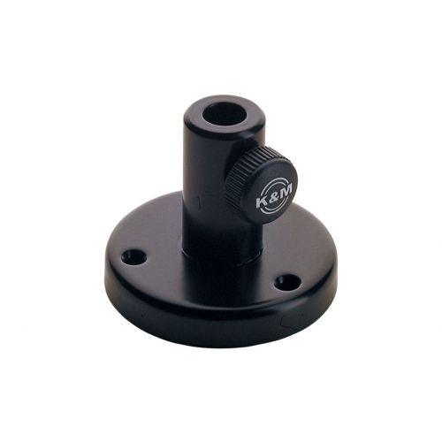 K&M 23855 Table Flange Black