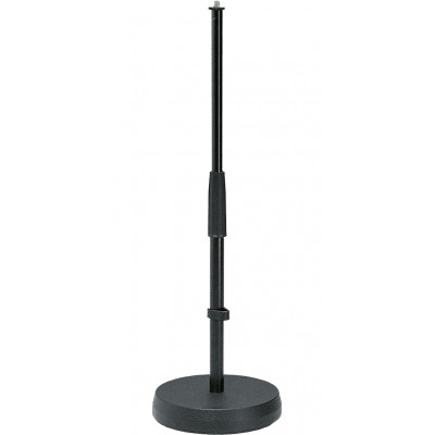 Kandm 23300-300-55 Pied De Microphone Noir Pour Table Et Sol