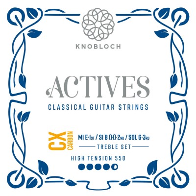 ACTIVES CX CARBON TREBLE HIGH 550 TENSION 550ACX