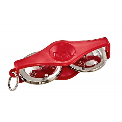 KRT-R - KEY RING TAMBOURINE RED