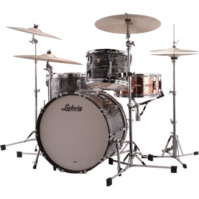 LUDWIG DRUMS L84233Ax1Qwc - Classic Maple 22"/13"/16" - Vintage Oyster Pearl