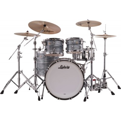 LUDWIG DRUMS L88204Ax2Q - Mod Classic Maple Stage 22/10/12/16 - Blue Oyster